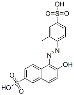 CAS 登录号：37672-58-5， (5Z)-5-[(2-甲基-4-磺基苯基)亚肼基]-6-氧代萘-2-磺酸