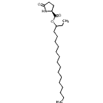 CAS 登录号：37673-34-0， 3-十八烷基5-氧代-L-脯氨酸酯