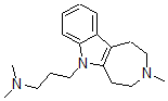 CAS#: 37683-53-7, N,N-Dimethyl-3-(3-Methyl-1,2,4,5-Tetrahydroazepino[4,5-b]Indol-6-Yl)Propan-1-Amine