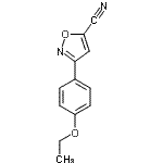 CAS#: 377051-22-4, 3-(4-Ethoxyphenyl)-1,2-Oxazole-5-Carbonitrile