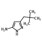 CAS#: 377079-77-1, 3-(2,2-Dimethylpropyl)-1H-Pyrazol-5-Amine