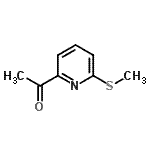 CAS#: 377088-14-7, 1-[6-(Methylsulfanyl)-2-Pyridinyl]Ethanone