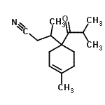 CAS#: 37730-46-4, 3-(1-Isobutyryl-4-Methyl-3-Cyclohexen-1-Yl)Butanenitrile