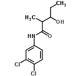 CAS 登录号：37764-61-7， N-(3,4-二氯苯基)-3-羟基-2-甲基戊烷酰胺