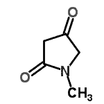 CAS 登录号：37772-91-1， 1-甲基-2,4-吡咯烷二酮