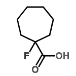 CAS#: 377725-13-8, 1-Fluorocycloheptanecarboxylic Acid