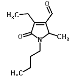 CAS#: 377726-91-5, 1-Butyl-4-Ethyl-2-Methyl-5-Oxo-2,5-Dihydro-1H-Pyrrole-3-Carbaldehyde