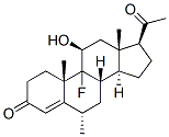 CAS#: 378-38-1, (6S,8S,9R,10S,11S,13S,14S,17S)-17-Acetyl-9-Fluoro-11-Hydroxy-6,10,13-Trimethyl-2,6,7,8,11,12,14,15,16,17-Decahydro-1H-Cyclopenta[a]Phenanthren-3-One