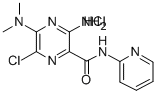 CAS#: 37804-11-8, 3-Amino-6-Chloro-5-Dimethylamino-N-2-Pyridinylpyrazinecarboxamide Hydrochloride