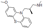 CAS 登录号：37819-98-0， (2R)-3-(2-甲氧基吩噻嗪-10-基)-N,2-二甲基丙烷-1-胺
