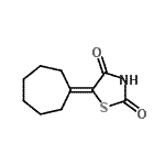 CAS#: 378208-27-6, 5-Cycloheptylidene-1,3-Thiazolidine-2,4-Dione