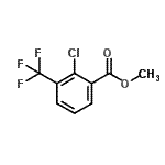 CAS 登录号：378231-19-7， 甲基2-氯-3-(三氟甲基)苯甲酸酯