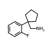 CAS#: 378247-87-1, 1-[1-(2-Fluorophenyl)Cyclopentyl]Methanamine
