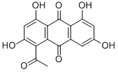 CAS 登录号:37850-99-0, 1-乙酰基-2,4,5,7-四羟基蒽-9,10-二酮