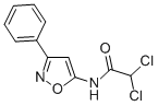 CAS#: 37852-60-1, 2,2-Dichloro-N-(3-Phenyl-1,2-Oxazol-5-Yl)Acetamide