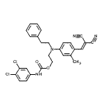 CAS#: 37873-04-4, 2-[4-(2,2-Dicyanovinyl)-3-Methyl-N-Phenethyl-Anilino]Ethyl N-(3,4-Dichlorophenyl)Carbamate