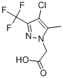 CAS#: 378758-70-4, (4-Chloro-5-Methyl-3-Trifluoromethyl-Pyrazol-1-Yl)-Acetic Acid