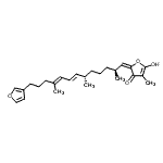 CAS#: 37905-12-7, (2E)-2-[(2S,6S,7E,9E)-13-(3-Furyl)-2,6,10-trimethyl-7,9-tridecadien-1-ylidene]-5-hydroxy-4-methyl-3(2h)-furanone