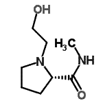 CAS 登录号：379229-38-6， 1-(2-羟基乙基)-N-甲基-L-脯氨酰胺