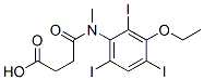 CAS#: 37938-65-1, 4-[(3-Ethoxy-2,4,6-Triiodophenyl)-Methylamino]-4-Oxobutanoic Acid
