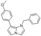 CAS#: 37959-42-5, 6-(4-Methoxyphenyl)-1-(Phenylmethyl)Pyrrolo[2,1-b]Imidazole