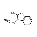 CAS#: 379668-80-1, 2-Hydroxy-2,3-Dihydro-1H-Inden-1-Yl Thiocyanate