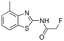CAS#: 37968-16-4, 2-Fluoro-N-(4-Methyl-2-Benzothiazolyl)-Acetamide