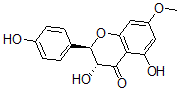 CAS 登录号：37971-69-0， (2R,3R)-3,5-二羟基-2-(4-羟基苯基)-7-甲氧基色满-4-酮