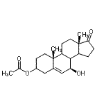 CAS#: 37976-96-8, (7beta,8xi,9xi,14xi)-7-Hydroxy-17-Oxoandrost-5-En-3-Yl Acetate