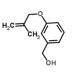 CAS#: 38002-96-9, {3-[(2-Methyl-2-Propen-1-Yl)Oxy]Phenyl}Methanol