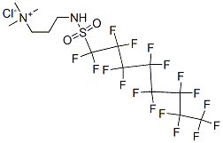 CAS#: 38006-74-5, 3-(1,1,2,2,3,3,4,4,5,5,6,6,7,7,8,8,8-Heptadecafluorooctylsulfonylamino)Propyl-Trimethylazanium Chloride