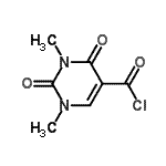 CAS#: 38009-10-8, 1,3-Dimethyl-2,4-Dioxo-1,2,3,4-Tetrahydro-5-Pyrimidinecarbonyl Chloride
