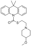 CAS#: 38025-49-9, S-[2-(4-Methoxypiperidin-1-Yl)Ethyl] 9,9-Dimethylacridine-10-Carbothioate