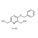 CAS#: 38029-03-7, [3-(Benzyloxy)-2,6-Pyridinediyl]Dimethanol Hydrochloride (1:1)