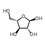 CAS#: 38029-69-5, alpha-L-Arabinofuranose