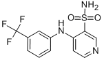 CAS#: 38030-43-2, 4-[[3-(Trifluoromethyl)Phenyl]Amino]Pyridine-3-Sulfonamide