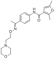 CAS#: 38063-95-5, p-(2,5-Dimethyl-3-Furoylamino)-Acetophenone O-(2-Morpholinoethyl)Oxime