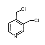 CAS#: 38070-81-4, 3,4-Bis(Chloromethyl)Pyridine