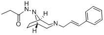 CAS#: 38074-16-7, N-[3-[(E)-3-Phenylprop-2-Enyl]-3,8-Diazabicyclo[3.2.1]Octan-8-Yl]Propanamide