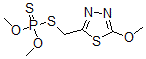 CAS#: 38090-81-2, Dimethoxy-[(5-Methoxy-1,3,4-Thiadiazol-2-Yl)Methylsulfanyl]-Sulfanylidenephosphorane