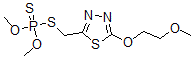 CAS#: 38090-89-0, Dimethoxy-[[5-(2-Methoxyethoxy)-1,3,4-Thiadiazol-2-Yl]Methylsulfanyl]-Sulfanylidenephosphorane
