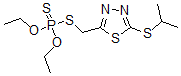 CAS#: 38091-00-8, Diethoxy-[(5-Propan-2-Ylsulfanyl-1,3,4-Thiadiazol-2-Yl)Methylsulfanyl]-Sulfanylidenephosphorane