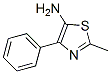 CAS 登录号：38093-76-4， 2-甲基-4-苯基噻唑-5-胺