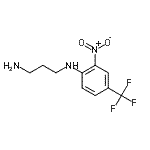 CAS 登录号：381241-10-7， N-[2-硝基-4-(三氟甲基)苯基]-1,3-丙烷二胺