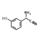 CAS 登录号：381241-13-0， (2S)-氨基(3-羟基苯基)乙腈