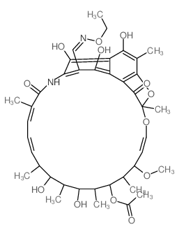 CAS#: 38128-90-4, 3-((Ethoxyimino)Methyl)-Rifamycin