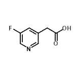 CAS#: 38129-24-7, (5-Fluoro-3-Pyridinyl)Acetic Acid