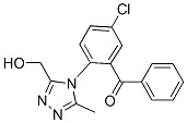 CAS#: 38150-27-5, 5-Chloro-2-[3-(Hydroxymethyl)-5-Methyl-4H-1,2,4-Triazol-4-Yl]Benzophenone
