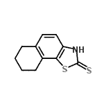 CAS#: 38159-25-0, 6,7,8,9-Tetrahydronaphtho[2,1-d][1,3]Thiazole-2(3H)-Thione