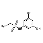 CAS#: 381725-79-7, N-(3,5-Dihydroxyphenyl)Ethanesulfonamide